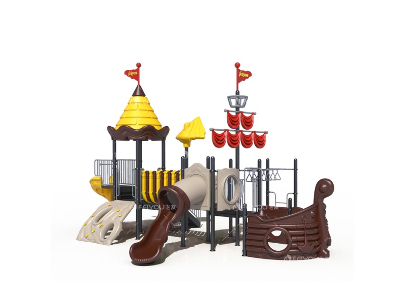 海盜船兒童戶(hù)外組合滑梯FY076-02